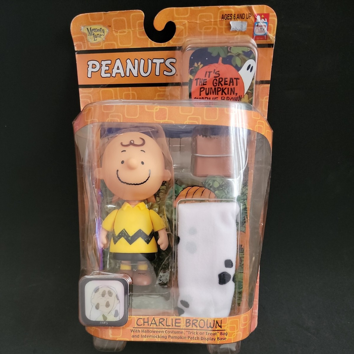 Memory Lane Peanuts It's The Great Pumpkin Charlie Brown NIB | eBay