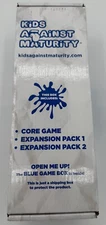 Kids Against Maturity Core Game & Expansion Packs 1-2 Card Game for Kids | NEW