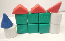 Vintage Soviet geometric construction set for children USSR