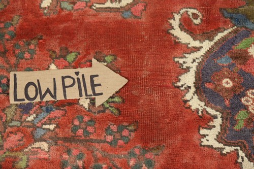 Vintage Wool Medallion Tebriz Oriental Area Rug 7x10 Hand-made Living Room Rug - Imagen 13 de 24