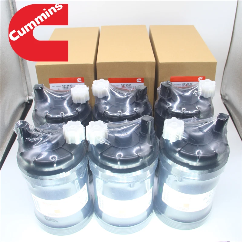 SIX Fuel/Water Separator Filters FS1098 fits Freightliner B6.7 ISB6.7 L9 ISL8.9 - Image 2 of 4