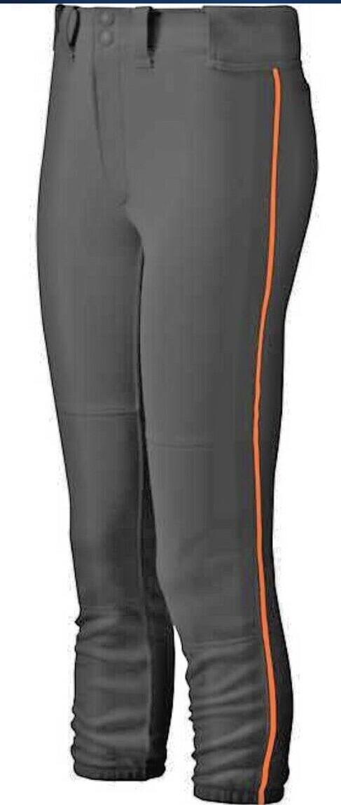 mizuno grey softball pants