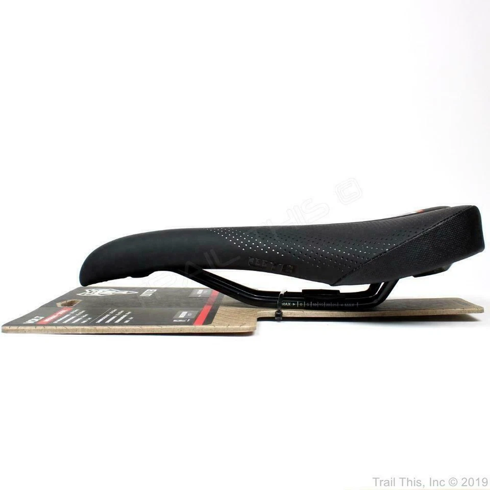WTB Volt Medium (142mm wide) Black MTB Bike Saddle Unisex Seat Steel Rails - Image 3 of 4