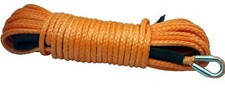 316 X 50 Synthetic Winch Rope Line Cable 5200 Lb Capacity Atv Utv Wsheath