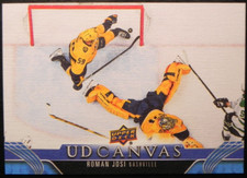 2023-24 23/24 Upper Deck Extended Canvas C330 Roman Josi Nashville Predators