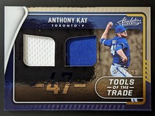 Anthony Kay 2022 Panini Absolute Tools Of The Trade 2 Swatch 050/199 TTT2-AN