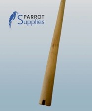Replacement Parrot Cage Wooden Dowel Perches 2.5cm Diameter - 50 Sizes Available