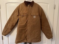 Vintage Carhartt Blanket Lined Coat Chore Barn Farm Jacket