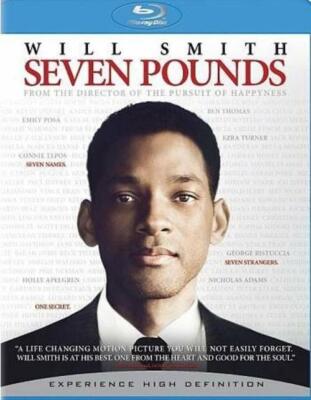 Seven Pounds (Blu-ray, 2009) NEW