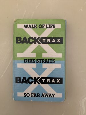 DIRE STRAITS So Far Away B/w Walk Of Life BackTrax Cassette Single Tape RARE!