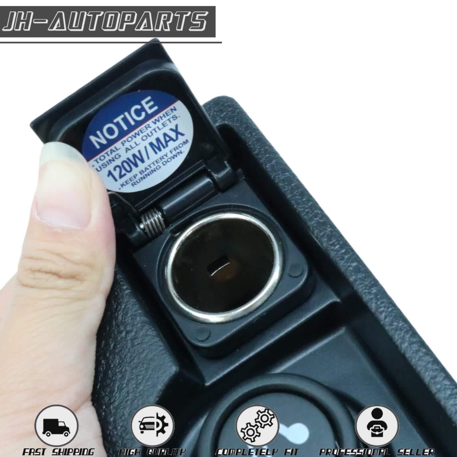 Black Quality Ashtray Lighter Kit Fit for 2003-2009 Toyota 4Runner 4.0L 4.7L US