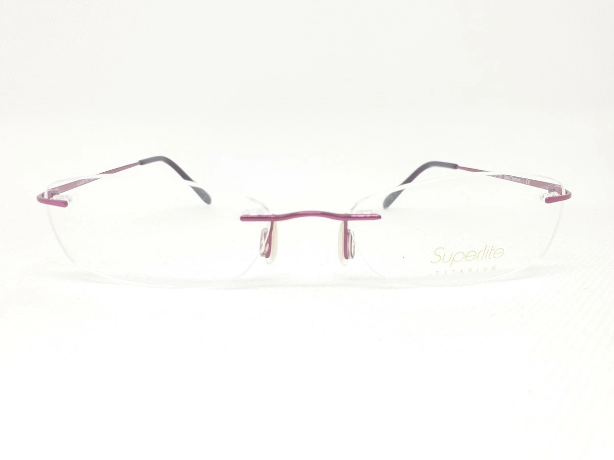 Pink rimless best sale eyeglasses