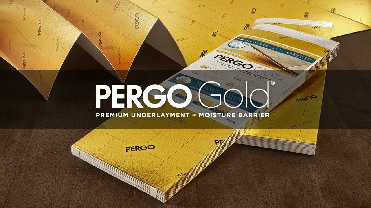 Pergo GOLD 25ft x 4ft Premium Underlayment+Moisture Barrier Fan Fold