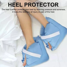2x Adjustable Foot Ankle Protector Pillows for Elderly Bedridden Pressure Ulcer