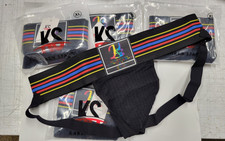 Karen space Jockstrap– Size XL LOT OF 5 Jockstraps BLACK Close out price! 38-40