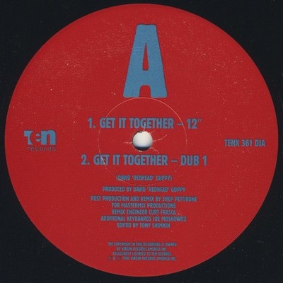 Redhead Kingpin And The FBI - Get It Together (12'', Promo)