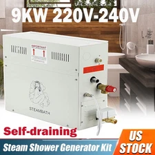 6KW Steam Generator ST-135M 220V Controller Home Spa Sauna Steam Room Anti-rust