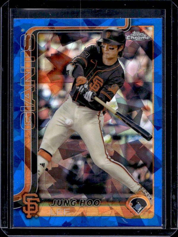 2025 Topps Chrome Sapphire Jung Hoo Lee #119 Giants