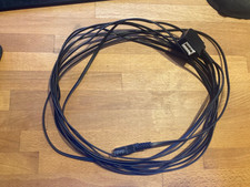 Kabel telefoniczny czarny wtyczka TAE na gniazdo TAE-N 6m długości