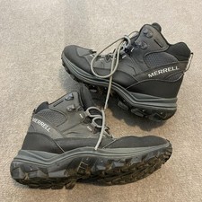Merrell Snow Boots Mens Size 9 Black Insulate...