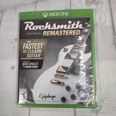 Rocksmith 2014 Edition Remastered Microsoft Xbox One with Bonus Songs