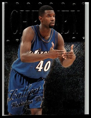 1998-99 Metal Universe #77 Calbert Cheaney Washington Wizards