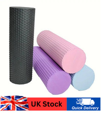 Foam Massage Roller Pilates Physio Yoga Muscle Rehab Trigger Point Gym Fit 30cm