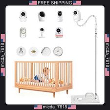Baby Monitor Floor Stand Adjustable Height Compatible with Most Models