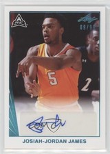 2021 Leaf Memories 1990 Base Platinum 89/99 Josiah-Jordan James #BA-JJJ Auto 0l1