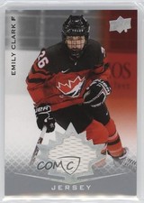 2021 Upper Deck Team Canada Juniors Jersey Emily Clark #55 0u2j