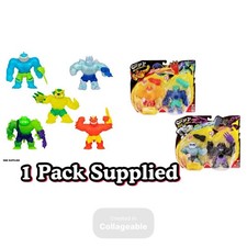 Image of Heroes of Goo Jit Zu Meteor Madness Figures Hero & Versus Packs UK Stock