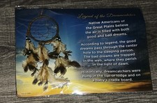 Traditional Brown/White Feather Dream Catcher Wall Hanging Ornament Dreamcatcher
