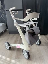 Acre Carbon Ultralight Deambulatore Comfort Bianco Cintura Posteriore Supporto Bastone Borsa