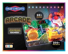 Snap Circuits Arcade STEM Electronics Kit for Kids Ages 8 SCA-200 Electronics