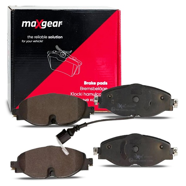 Maxgear BremsbelÄGe Bremsbelagsatz Vorne VW Golf 7 Audi A3 Skoda Seat Leon Cupra-image