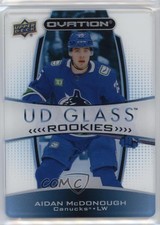 2023-24 Upper Deck Ovation UD Glass Rookies Aidan McDonough #GR-18 04x2