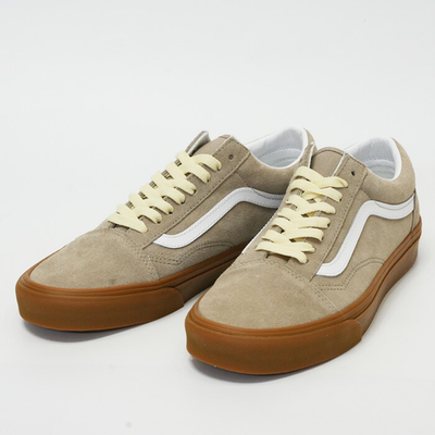 Vans Old Skool Gum Aluminum Beige VN000D6W1O3 Men's Size | eBay
