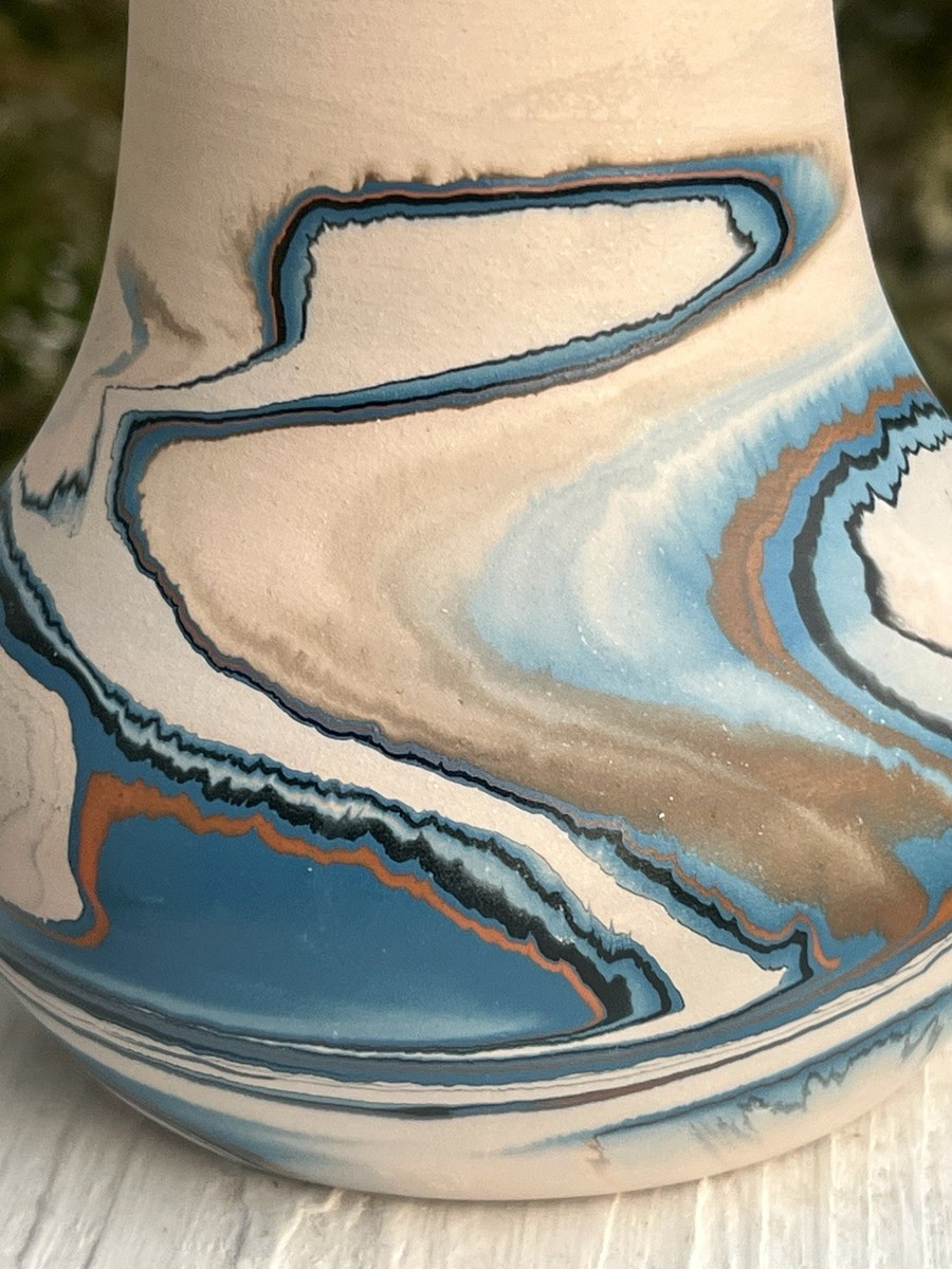 USA製 NEMADJI POTTERY ネマジアメリカンアンティークビンテージ Vintage Nemadji Pottery Vase - Etsy