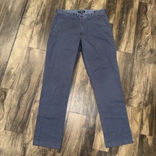 J.CREW Mercantile Flex Straight Leg Chino Pants Blue Men's Size 31x32 Casual