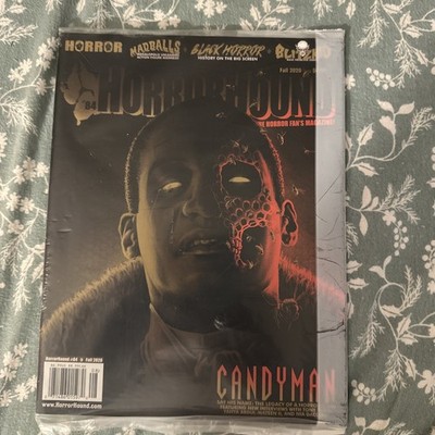 HorrorHound issue 84 Fall 2020 Candyman cover wrapped new Horror mag Madballs