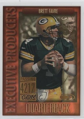 1999 Donruss Executive Producers 2431/4212 Brett Favre #EP1-15 HOF 3pu