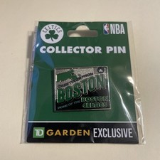 Boston Celtics Lapel Pin - Greetings From Bos...