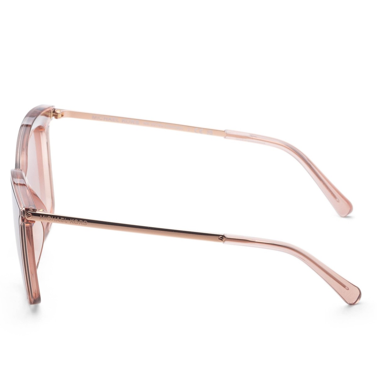 Michael Kors MK2079U 31756F Sunglasses Pink/Gold Square Frame, Rose Gold Lenses Michael Kors - Brandclub - Michael Kors womens Mk2079u  main image 4