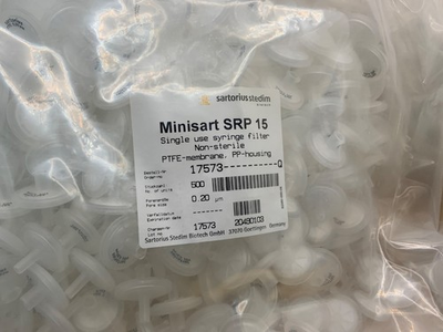 #ad #ad Minisart SRP15 non sterile syringe filter PTFE membrane o.2um $3.00