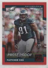 2017 Panini Donruss Press Proof Red Fletcher Cox #249 gc2