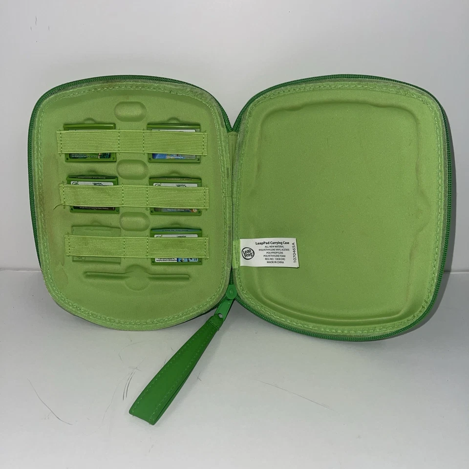 LeapFrog Leapster Explorer Leap Pad Juego de Aprendizaje Cartuchos Lote de 5 y Estuche Foto 4 de 4
