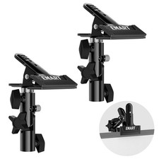 Photography Reflector Holder, Photo Video Studio 5/8" Heavy Duty Metal Clamp ...