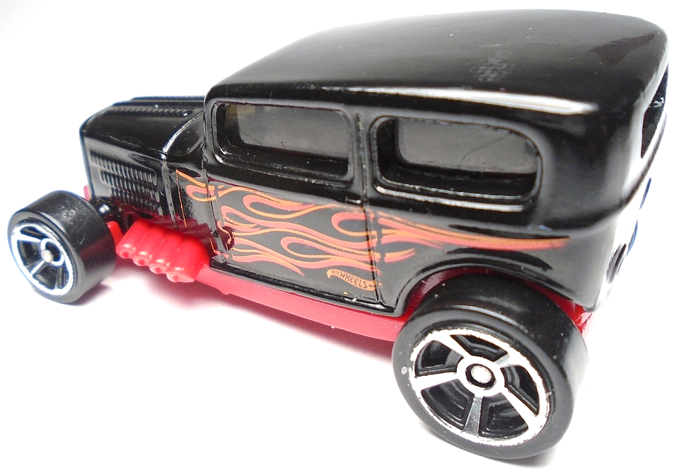 2018 Hot Wheels MIDNIGHT OTTO Grün; Orange Flammen Multi Pack Exclusive Locker e