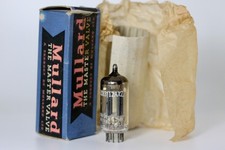 MULLARD 12AX7 ECC83 BLACKBURN GREAT BRITAIN 1958 GOAL-POST TUBE SEE ACTUAL TESTS