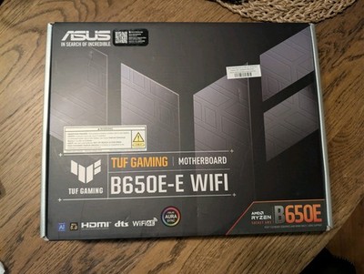 NEW ASUS TUF GAMING B650E-E WIFI AM5  Motherboard w/Receipt